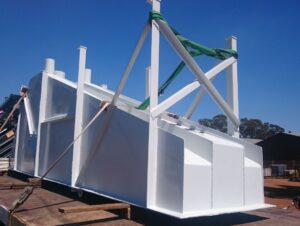 9Steel fabrication