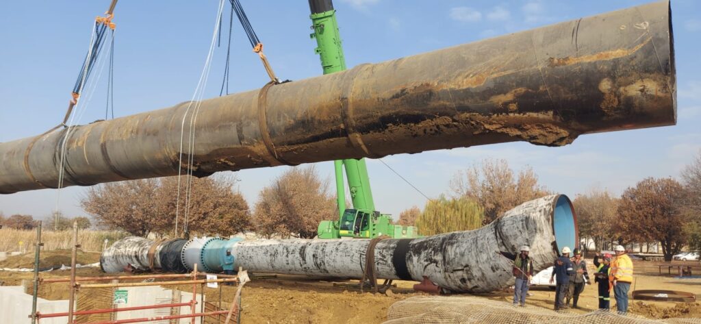 large water pipe
